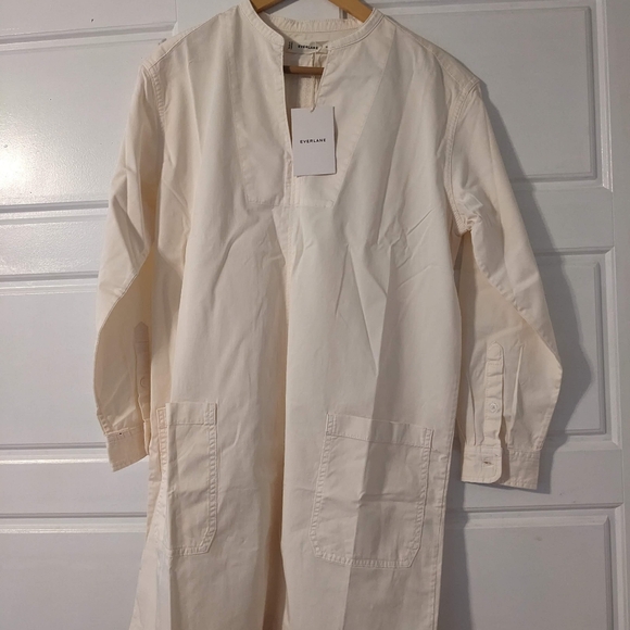 Everlane size M long sleeve utility mini dress - Picture 2 of 2